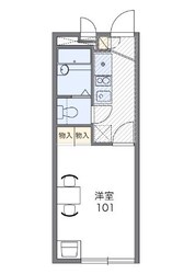 レオパレスクレールＣの物件間取画像